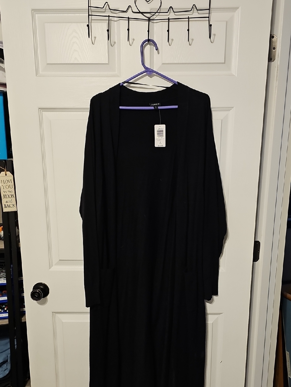 torrid Black Everyday Soft Duster Sweater